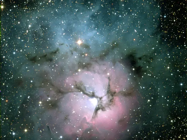 NOIRLab view of M20, the Trifid Nebula.
