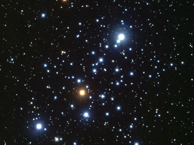 NOIRLab view of the M103 open cluster.